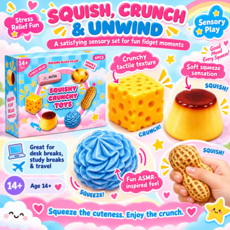 Squeesy Toy Set