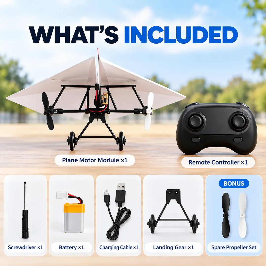 RC Paper Airplane Kit